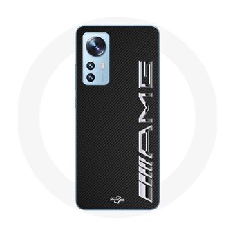 Capa Maniacase para Xiaomimi 12 / 12X Amg Logotipo Carbono Textura - 1