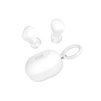 Auriculares Bluetooth Ksix BTW06B | Branco - 1