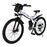 Bicicleta Elétrica de Montanha Ancheer | Absorção de Choque UK | Plug Branco_0