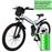 Bicicleta Elétrica de Montanha Ancheer | Absorção de Choque UK | Plug Branco_2