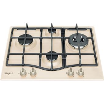 Placa a Gás Whirlpool GMT 6422 OW | 59 cm | 4 Zonas | Branco - 1