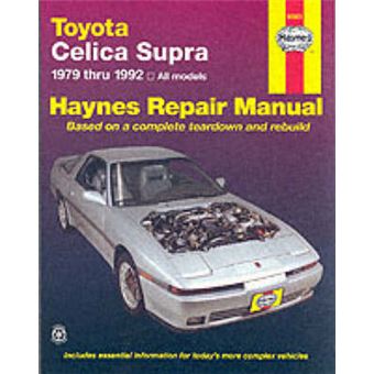 Toyota Celica Supra 79  92 Haynes Automotive Repair Manuals - 1