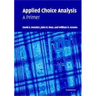 Applied Choice Analysis - 1