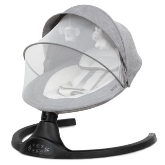 Espreguiçadeira eléctrica 2em1 Kidwell LUXI | Dark Melange/Black - 1