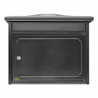 Caixa de Correio de Parede BURG-WÄCHTER Kopenhagen 882 E | Ferro escovado - 1