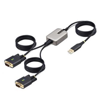 Adaptador para Cabos StarTech.com 2P6FFC-USB-SERIAL | Cinzento - 1
