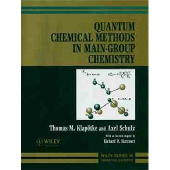 Quantum Mechanical Methods in Main Group Chemistry - Hardback - 1998 - 1