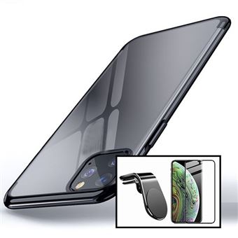 Kit Phonecare Película de Vidro Temperado 5D Full Cover + Capa SlimArmor + Suporte Magnético L Safe Driving Carro para Apple iPhone 14 - Preto - 1