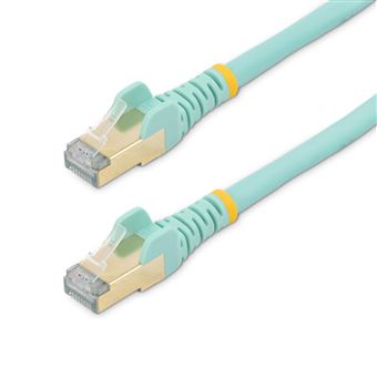 Cabo de Rede StarTech.com 6ASPAT750CMAQ | Cor aqua - 1