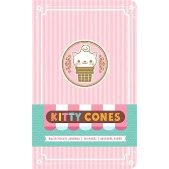 Kitty Cones Ruled Pocket Journal - 1