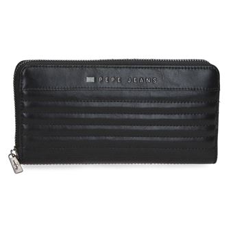 Carteira Pepe Jeans Biker Preta - 1