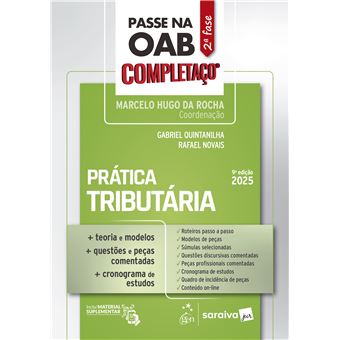 Passe Na Oab 2 Fase - Completaço - Prática Tributária - 9 Edição 2025 - 1