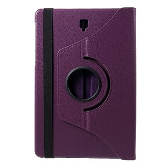 Capa PU 360 graus flip rotativo roxa para Samsung Galaxy Tab S4 10.5 - 1