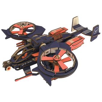 Puzzle 3D HSMY de 149 Peças XC-G008H - Aeronave - 1