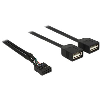 Cabo USB DeLOCK 83823 Preto