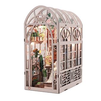 Book Nook DAM | madeira | 3D | Branco | Estúdio jardim - 1