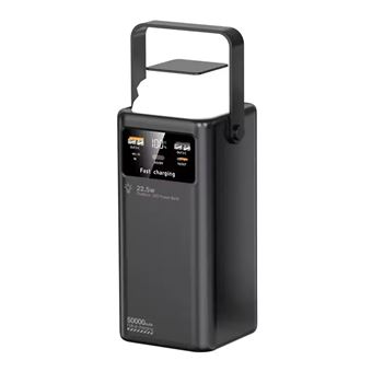 PowerBank Klack | 50000mAh | 225W | com carregamento rápido e Luz LED incorporada - 1