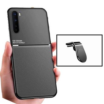 Kit Phonecare | Capa Magnetic Lux + Suporte Magnético L Safe Driving para Xiaomi Mi Note 10 Lite - Preto - 1
