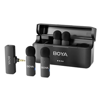 Microfone BOYA BY-V4 | Preto - 1
