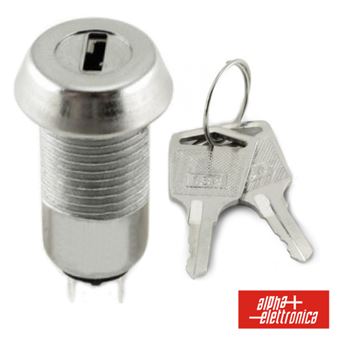 Comutador Soldar Alpha-Elettronica com Chave De 1 Circuito Off/-/On Redondo - 1