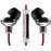 Auriculares Atomic Floyd HiDefDrum+Remote Preto, Vermelho, Prateado_0