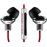 Auriculares Atomic Floyd HiDefDrum+Remote Preto, Vermelho, Prateado_1