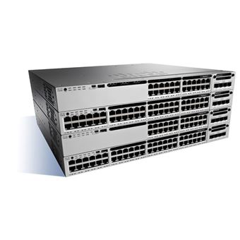 Switch de Rede Cisco Catalyst WS-C3850-24P-S | Cinzento - 1