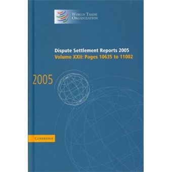 Dispute Settlement Reports 2005 - Hardback - 2007 - 1
