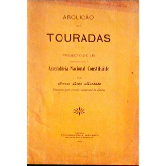 Abolição das touradas. - 1