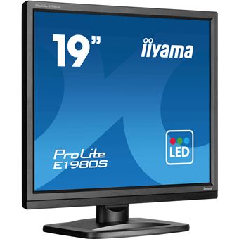 Monitor iiyama E1980S-B1 | LED | 3 ms | 75 Hz | 19" | D - 1