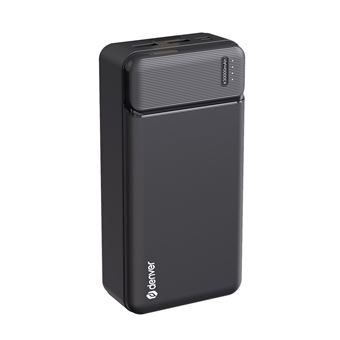 Power Bank Denver PBS-30007 | 30000 mAh | Preto - 1