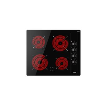 Placa de Vitrocerâmica Teka TBC 64000 XFL | Elétrica | 60 cm | 4 Zonas | Preto - 1