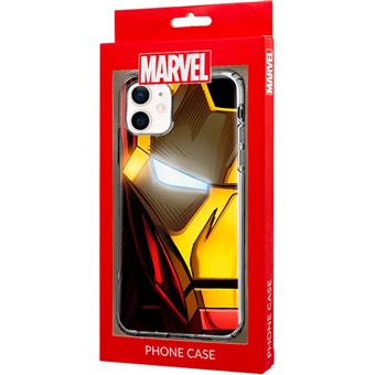 Capa traseira para iPhone 12 mini Marvel em Gel do Iron Man - 1