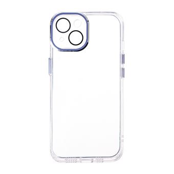 Capa skyhe para Apple iPhone 13 | Clear Chrome Close | Transparente + Azul - 1