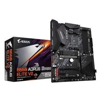 Motherboard GIGABYTE B550 AORUS ELITE V2 | Preto - 1