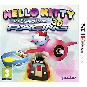 Videojogo Just for Games Hello Kitty & Friends 3D Racing - 3DS - 1