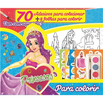 Princesas para Colorir - 1