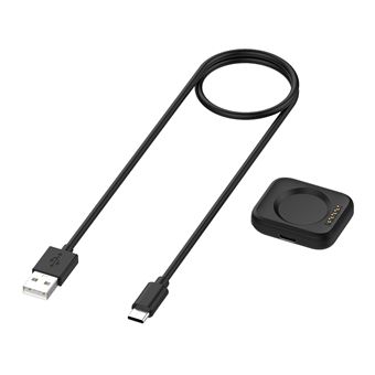 Carregador Magnético Avizar para Oppo Watch 2 | Cabo USB-C - Preto - 1