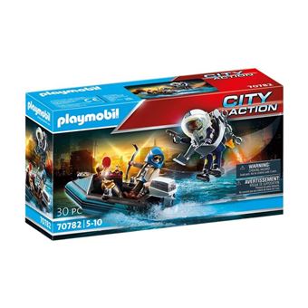 Playmobil Police Jetpack: Prisão de Ladrões de Arte 70782 - 1