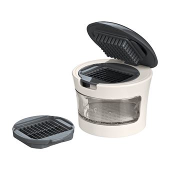 Triturador Manual de Alimentos Lurch 221430 | Cinzento, Branco - 1