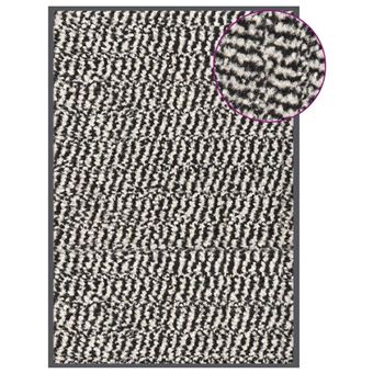 Tapete de Entrada vidaXL | tufado 40x60 cm | castanho-claro - 1