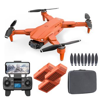 Drone SZSMART L900P Pro com 2 câmaras | 4K | 5G | 25MIN | Max 7.4V | 2200mAh | 3 Baterias | Laranja - 1