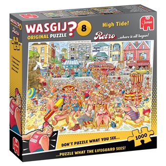 Puzzle Jumbo Wasgij No License Retro Original 8 - Maré alta! (1000 peças) | 1000 Peças - 1
