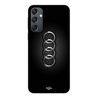 Capa Maniacase para Samsung Galaxy S25 FE | com logótipo Audi preto - 1