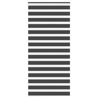 Cortina de zebra vidaXL |  115x200 cm | largura do tecido 110,9cm | poliéster - 1