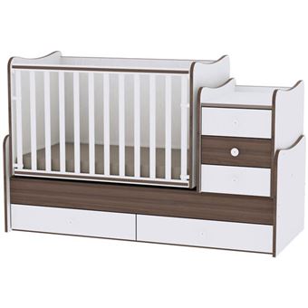 Combinado Lorelli para Quarto Maxi Plus | White Walnut | 70x160 cm - 1