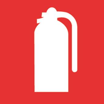 Autocolante Sinalização Apli 841 Extintor - 1