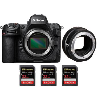 Nikon Z8 + FTZ II + 3 SanDisk 32GB Extreme PRO UHS-II SDXC 300 MB/s + PDF MCZ DIRECT - 1