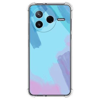 Capa Tumundosmartphone de Silicone à Prova de Choque para Xiaomi Poco F7 Pro 5G | design em aquarela e 10 desenhos - 1