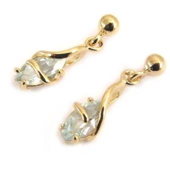 Brincos" Câlin " topázio azul - 1